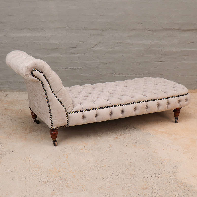 Button Chaise Lounge
