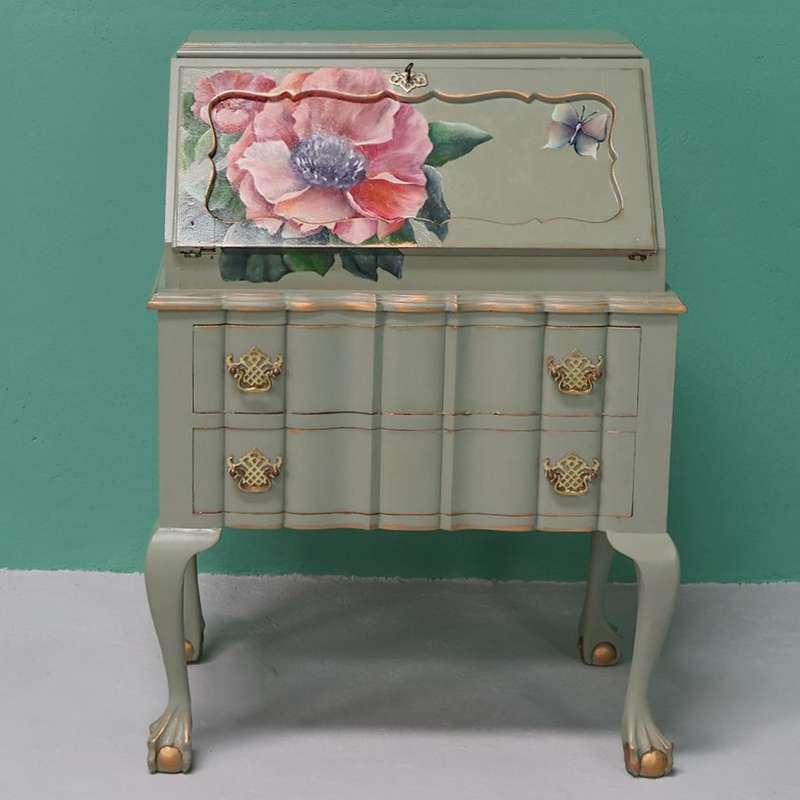 Writing Bureau Floral
