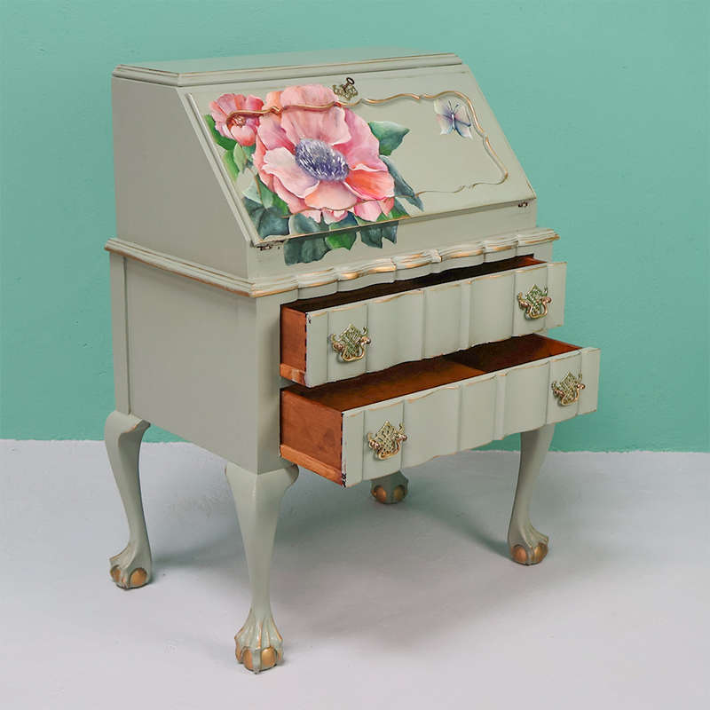 Writing Bureau Floral