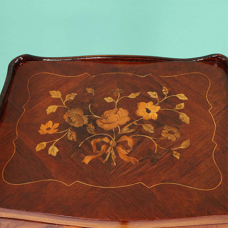 French Marquetry Pedestal