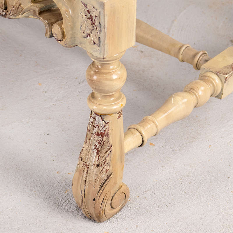 Continental Carved Arm Chairs