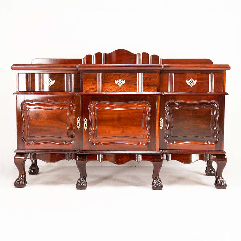 Imbuia six leg Sideboard
