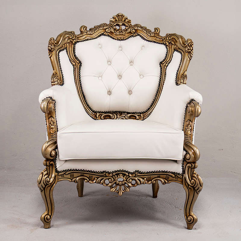 Italian Leather Armchair