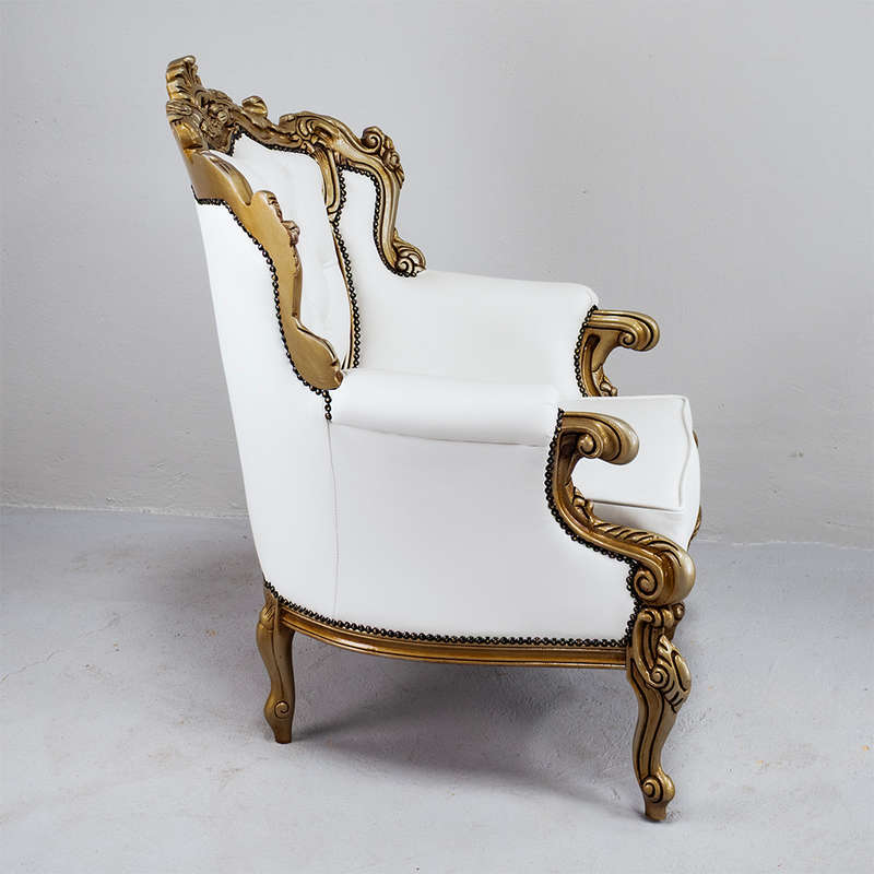 Italian Leather Armchair