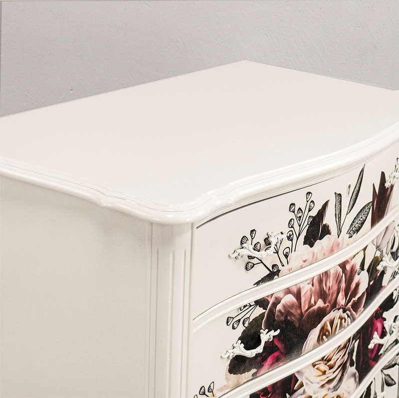 Floral Chest of Drawers