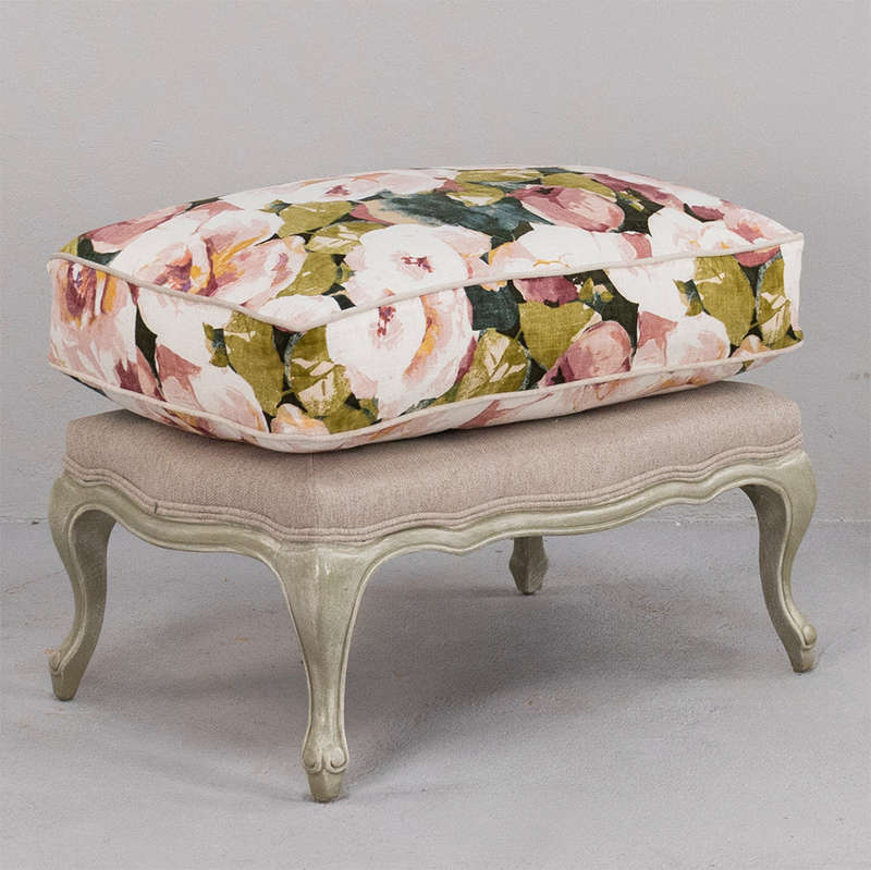 French style Chair with Footstool