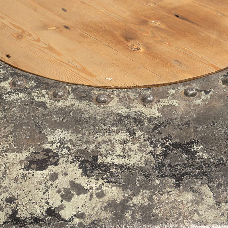 Industrial Square Coffee Table