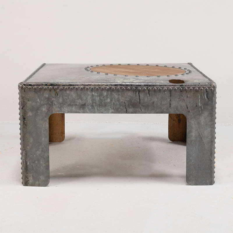 Industrial Square Coffee Table
