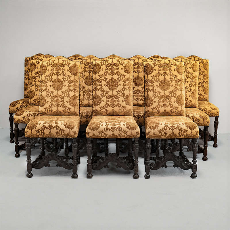 Oak Continental Chairs