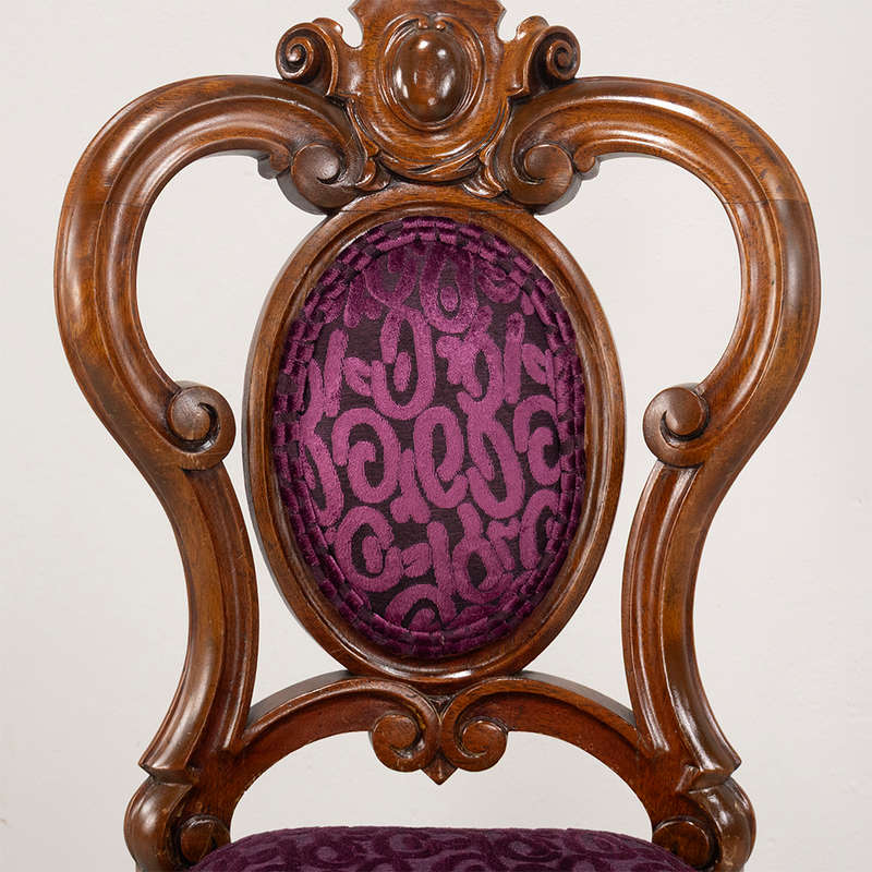 Petite Mahogany Dining Chairs