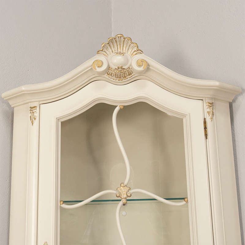 French corner Display Cabinet