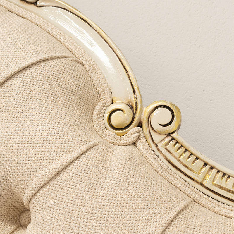 Decorative Headboard and Pedestals