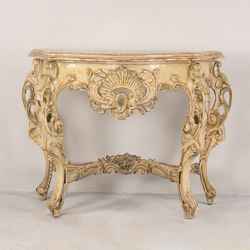 Heavily Carved Console