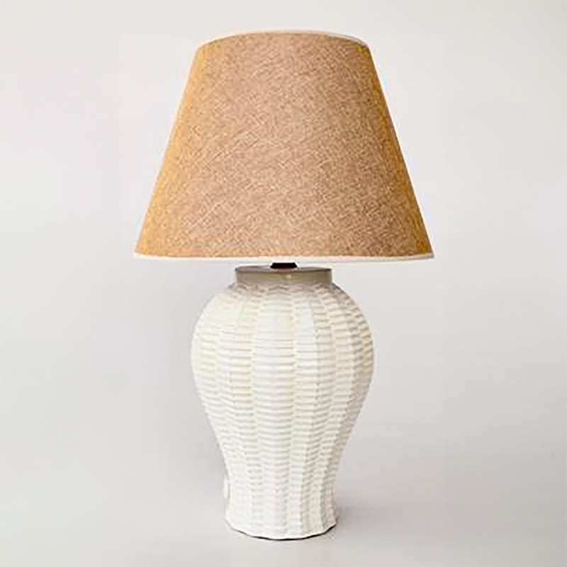 Basket Weave Lamp