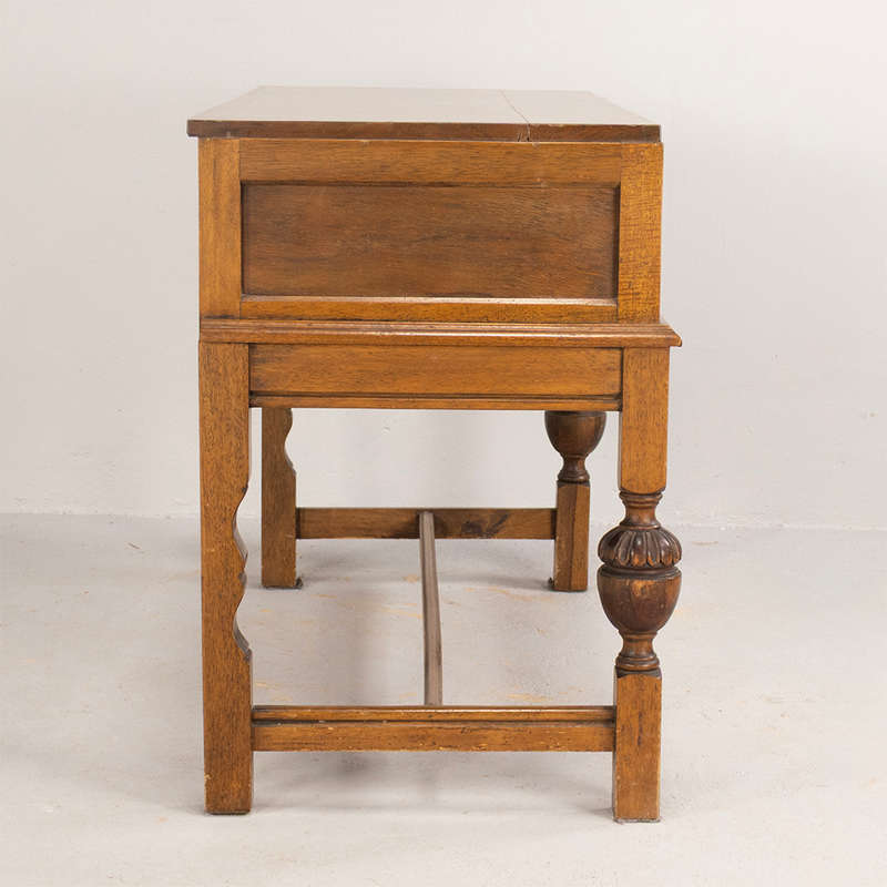 Oak carved Server