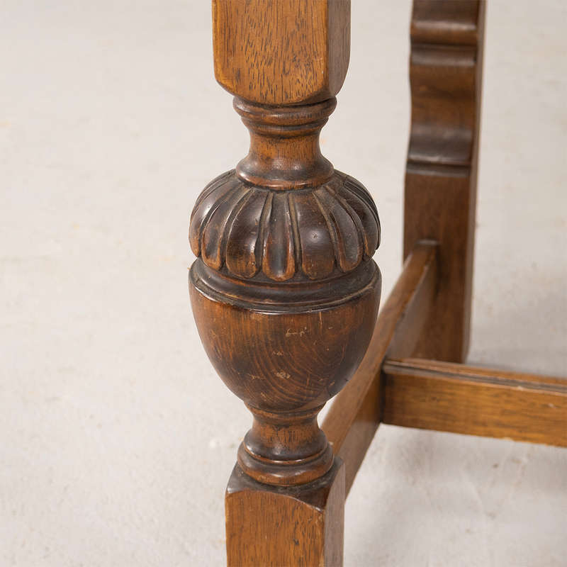 Oak carved Server