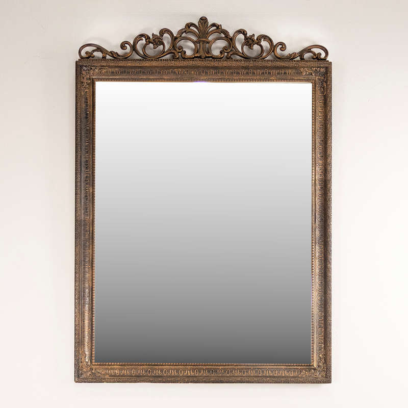 Wrought Iron Mirror