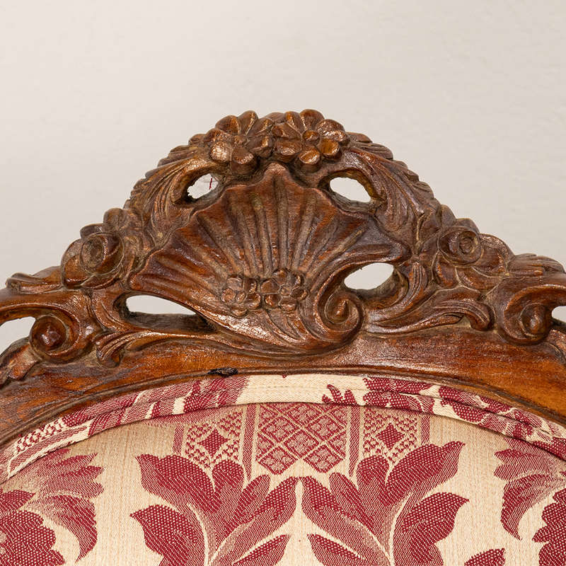 French Style Carved Chairs