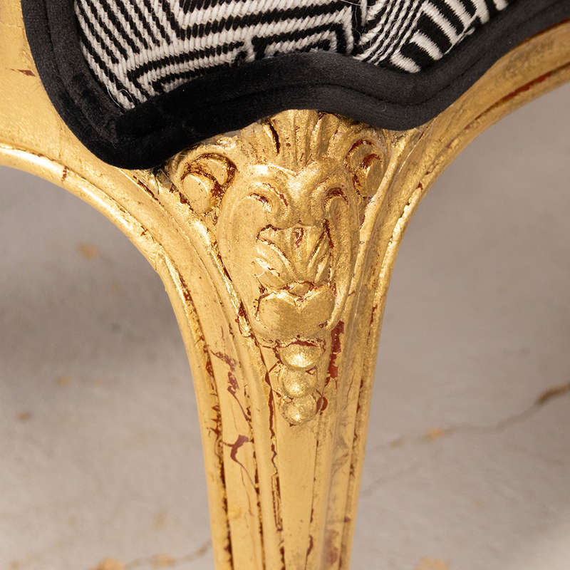 French Gilded Armchairs