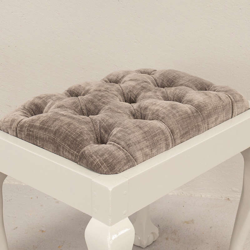 Dressing Table Stool Woven