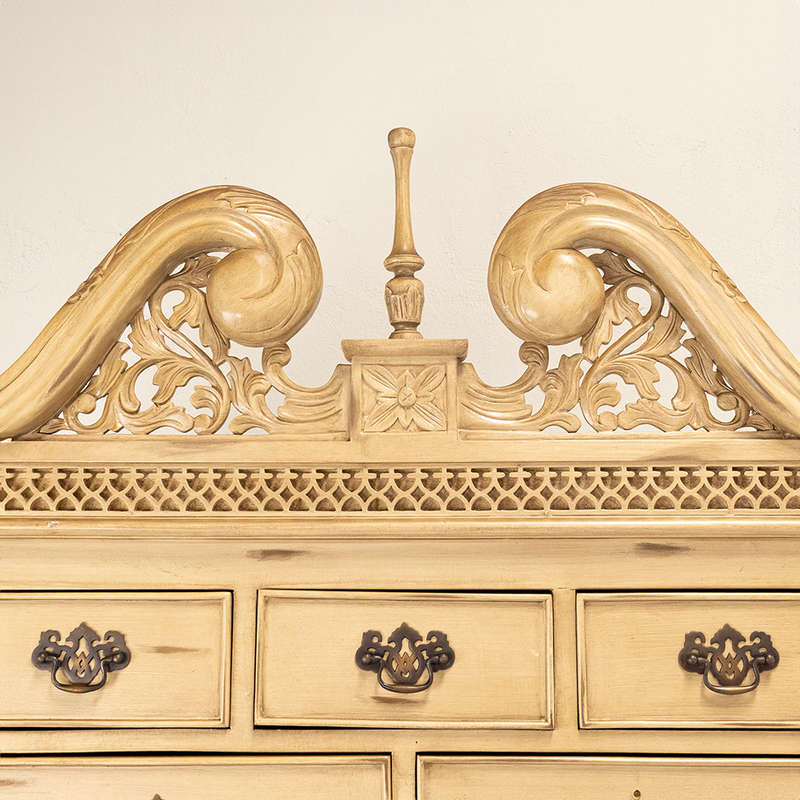 Gabled Chest on stand