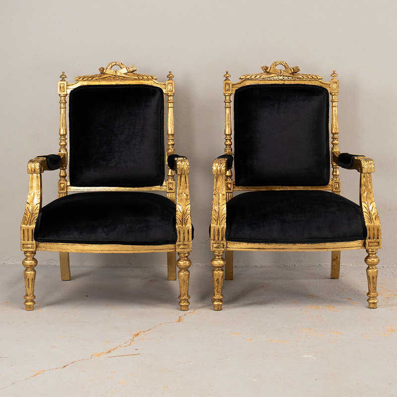 Edwardian Style Armchairs