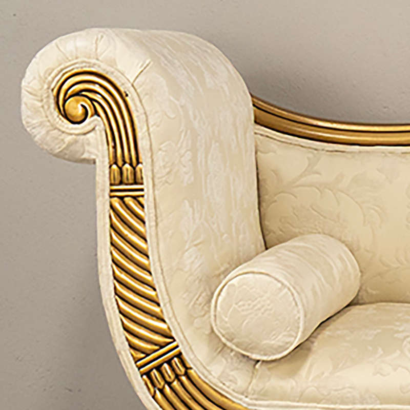 Gold Chaise Lounge