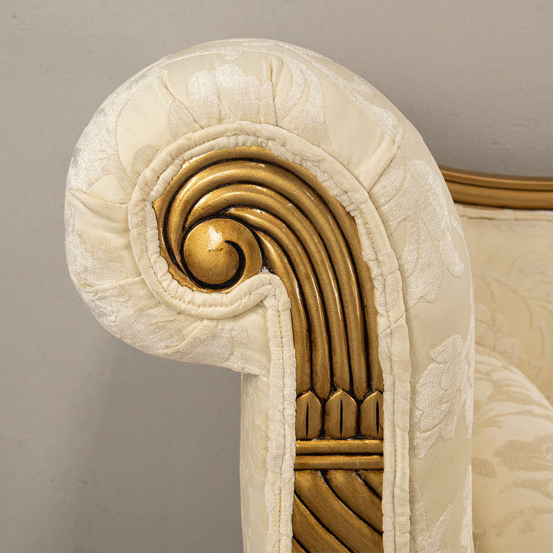 Gold Chaise Lounge