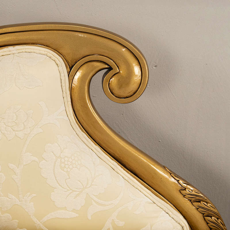 Gold Chaise Lounge