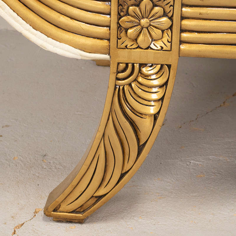 Gold Chaise Lounge
