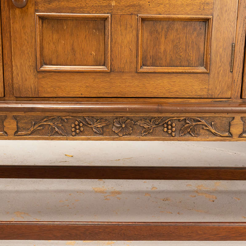 Oak Carved Sideboard