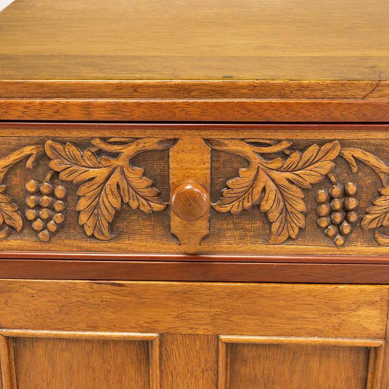 Oak Carved Sideboard