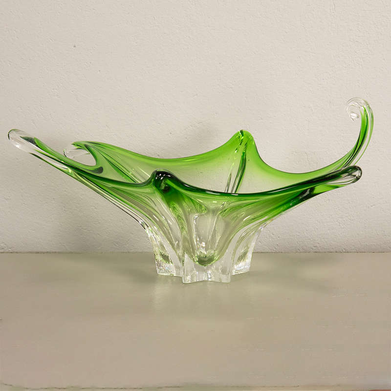 Green Murano Bowl