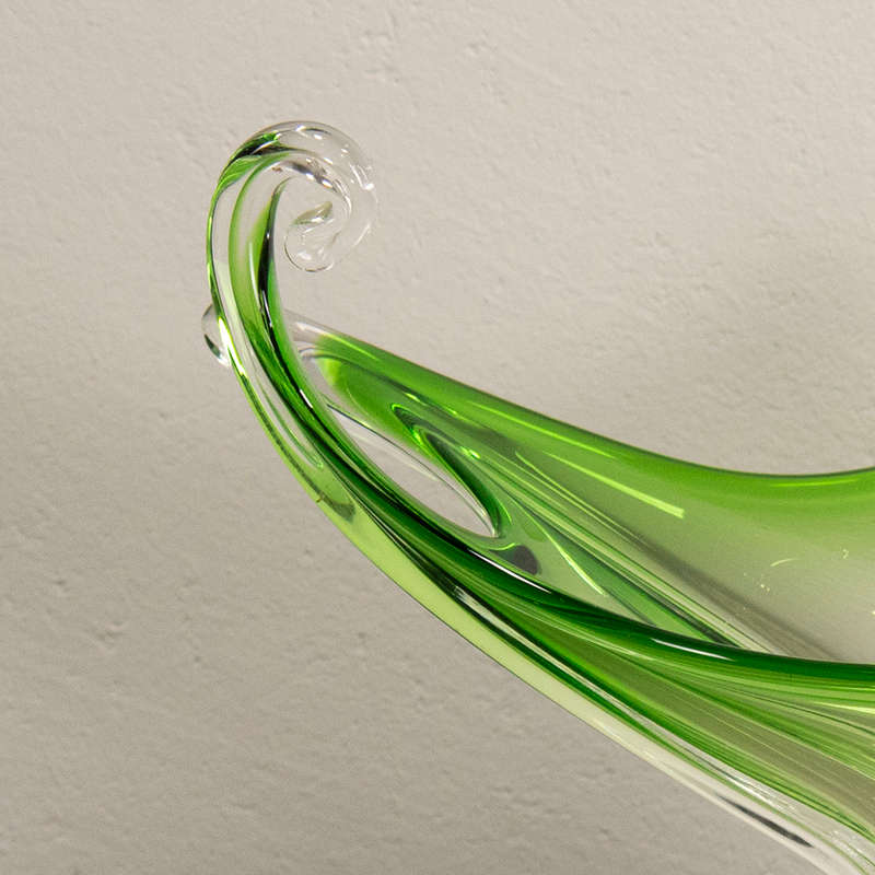 Green Murano Bowl