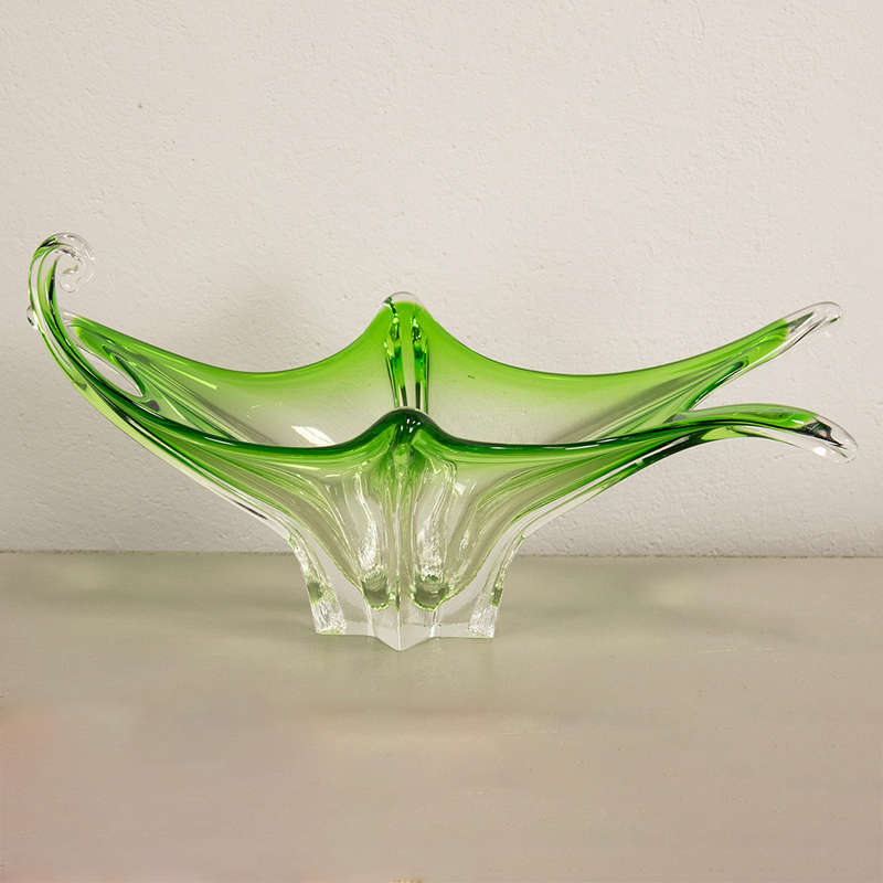 Green Murano Bowl