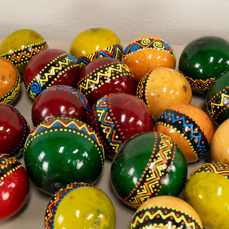 Decorative Balls and Bowl
