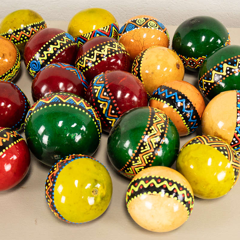 Decorative Balls and Bowl