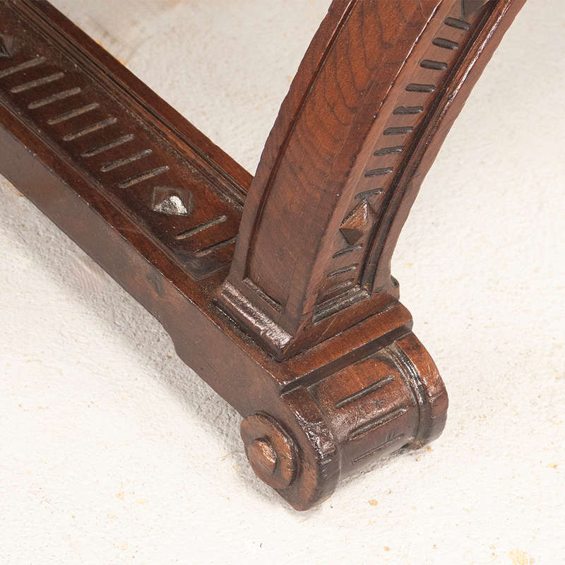 Renaissance Dagobert Curule Arm Chairs