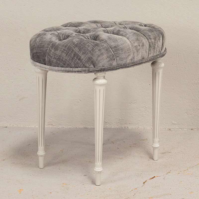 Oval Dressing Table Stool
