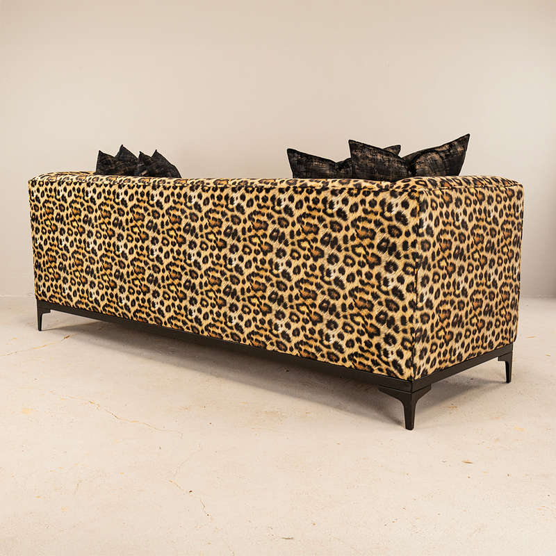 Leopard Panel Sofa
