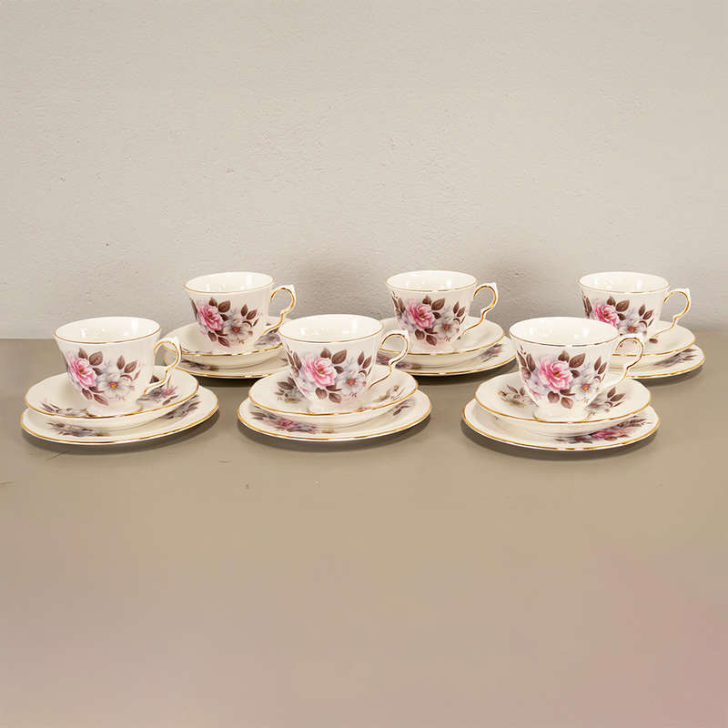 Queen Anne Cup Set