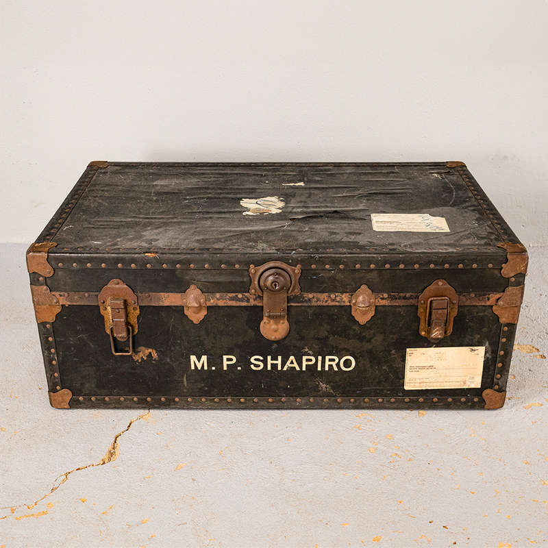 Wooden Steamer Trunk