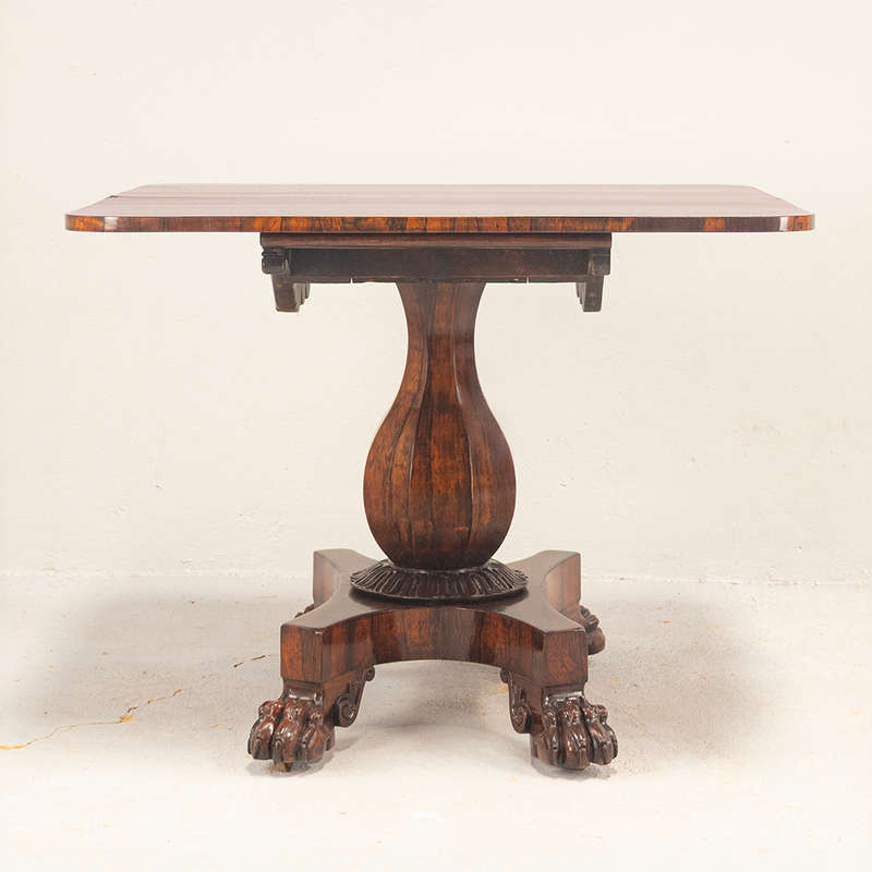 William VI Rosewood Tea Table