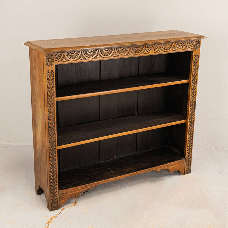 Belgian Oak 3 Tier Bookcase