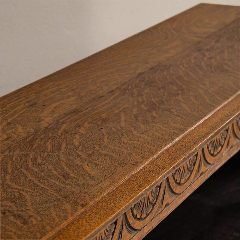 Belgian Oak 3 Tier Bookcase