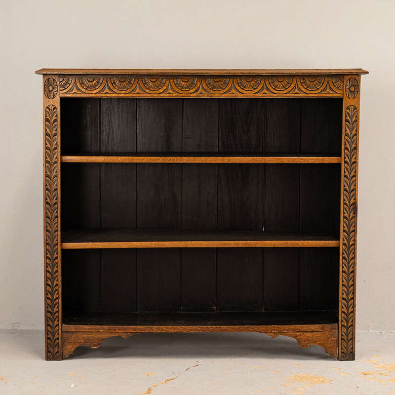 Belgian Oak 3 Tier Bookcase