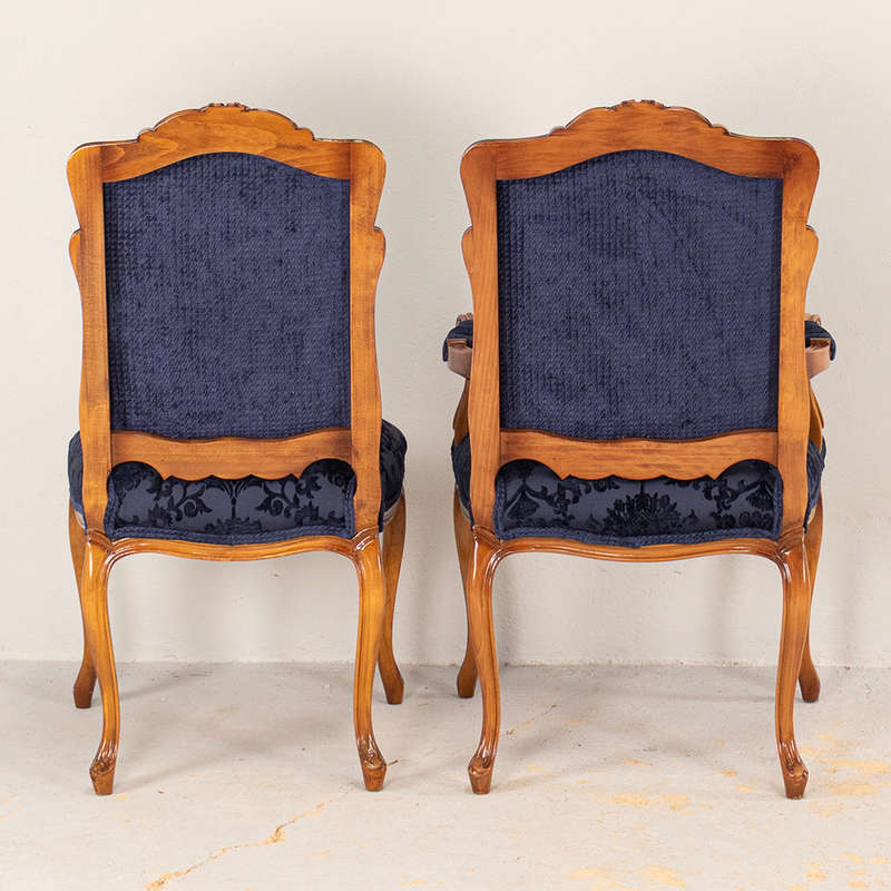 Royal Blue Dining Chairs