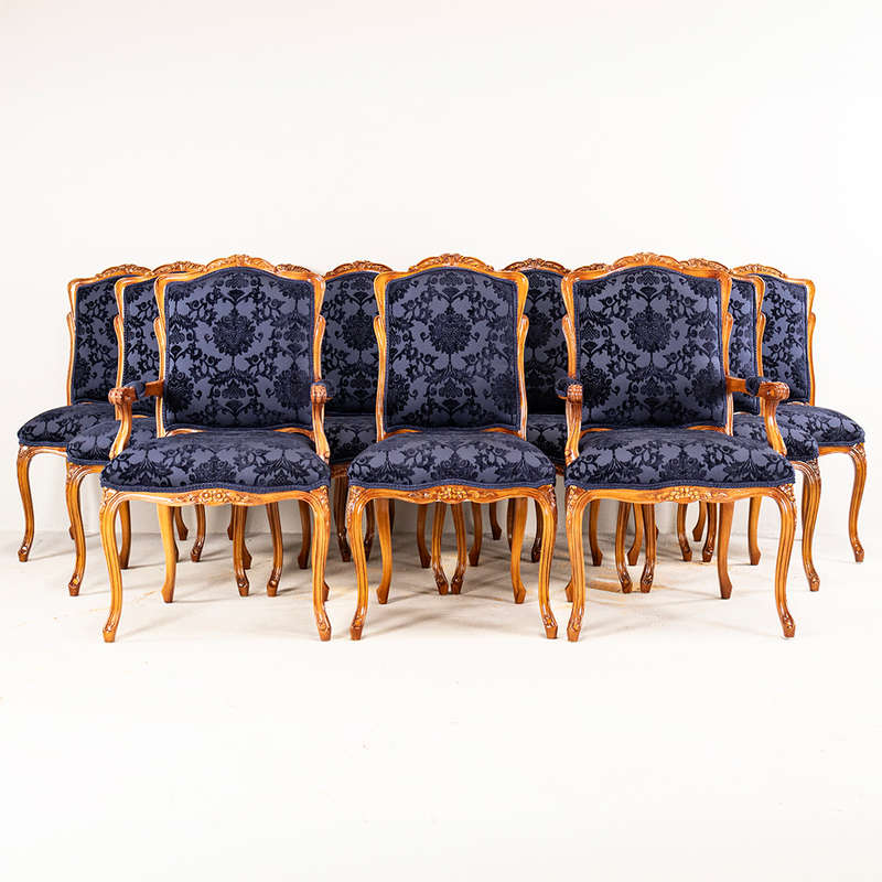 Royal Blue Dining Chairs