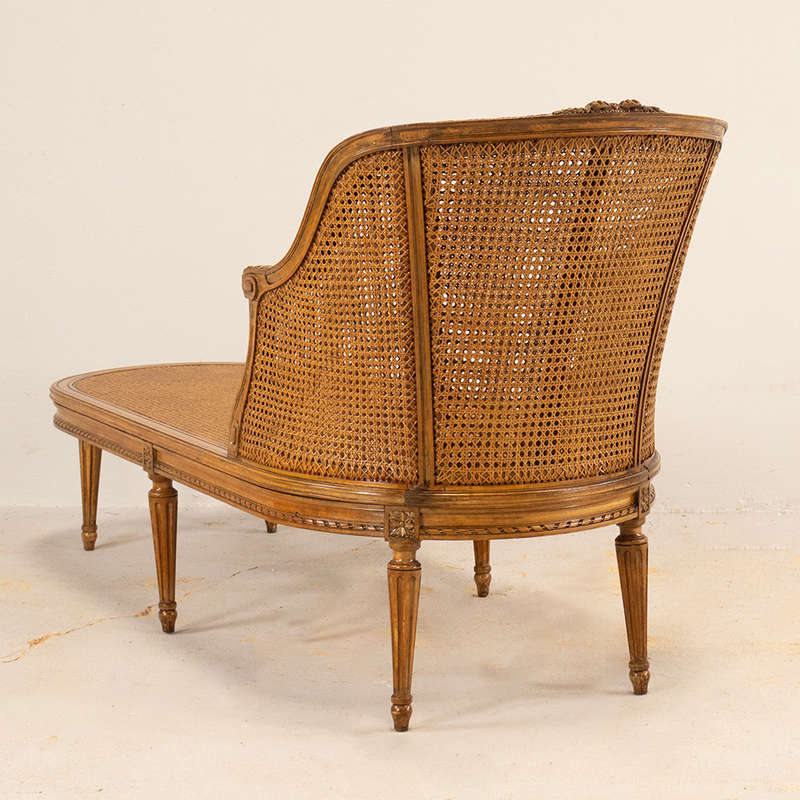 French Louis XVI Caned Daybed