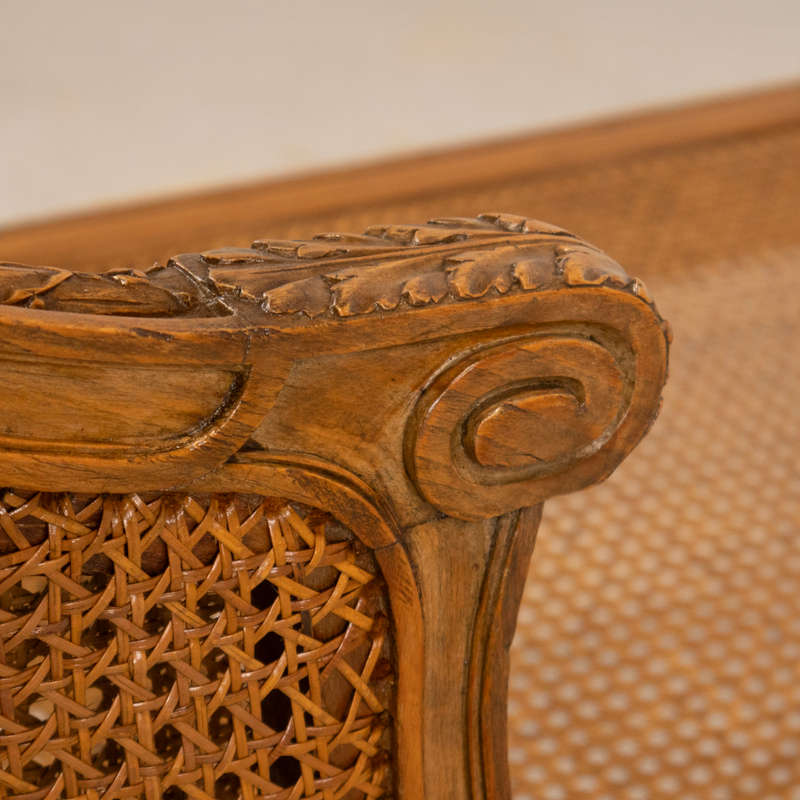 French Louis XVI Caned Daybed